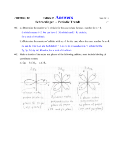 Schroedinger - Periodic Trends