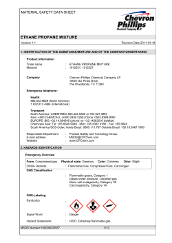 ethane propane mixture - Chevron Phillips Chemical