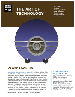 the art of technology - Baltimore Museum of Art
