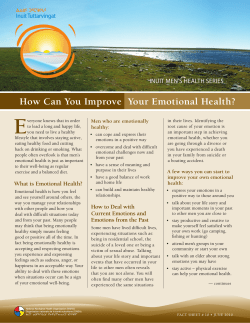 How Can You Improve Your Emotional Health?