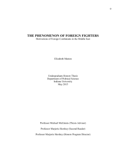 Catchy Title! - Department of Political Science