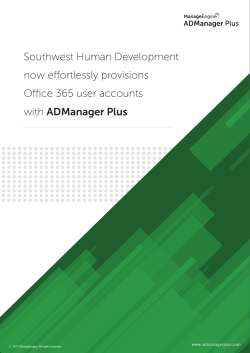 Southwest Human Development now effortlessly