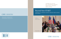Beyond New START - Amazon Web Services