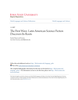 Latin American Science Fiction Discovers Its Roots