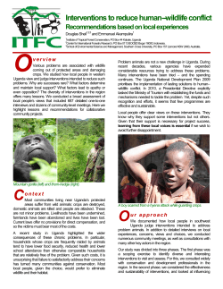 Locally based recommendation for improved problem animal