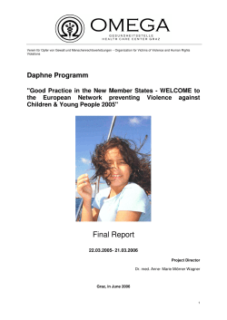 the Final Report from the Daphne