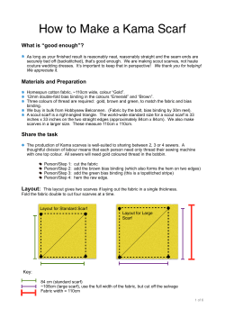 How to Make a Kama Scarf.pages