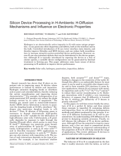 H-diffusion mechanisms and influence on electronic properties