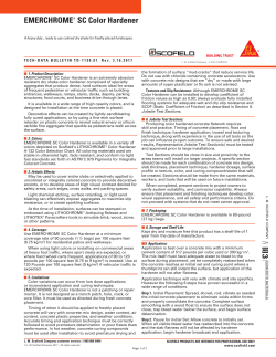 EMERCHROME&reg; SC Color Hardener