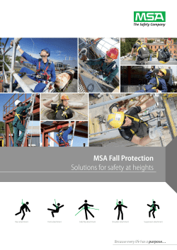 MSA Fall Protection Catalog