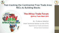 CFTA - African Union