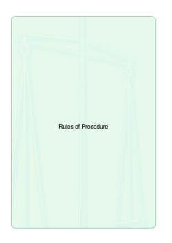 Rules of Procedure
