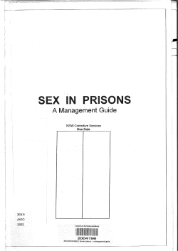 sex in prisons