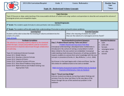Topic 10 &ndash; Understand Volume Concepts