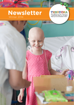 Newsletter - Theodora Children`s Charity