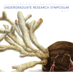 undergraduate research symposium