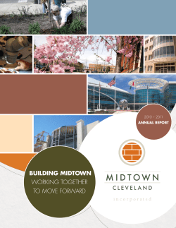2011 Annual Report - MidTown Cleveland