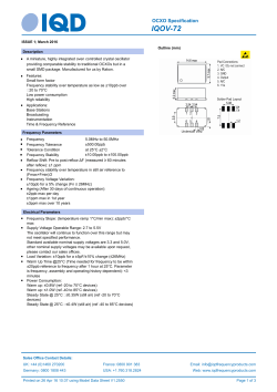 IQOV-72 - IQD Frequency Products