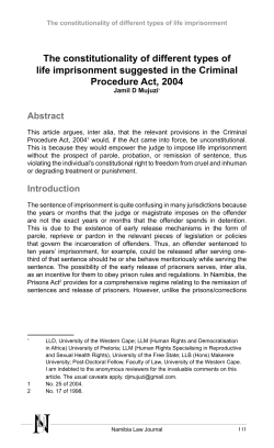 The constitutionality of different types of life