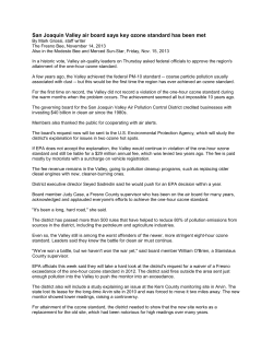 EPA, we want to keep our money - San Joaquin Valley Air Pollution