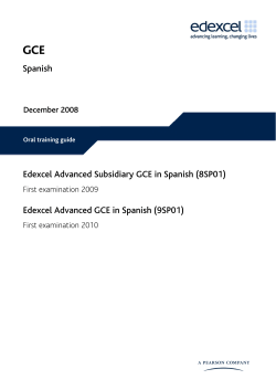 AS and A level Spanish oral training guide (PDF | 397.1 KB)