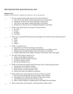 Mid-Term Reveiw Bank 118 Questions a
