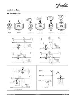 Installation Guide AHQM, DN 40-100