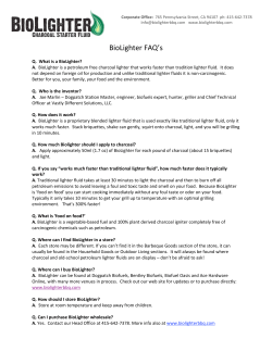 BioLighter FAQ`s - Dogpatch Biofuels