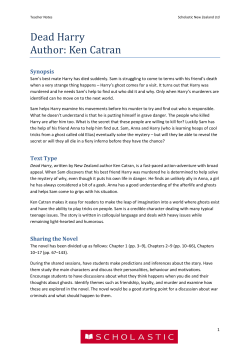 Dead Harry Author: Ken Catran