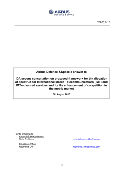 Airbus Defence and Space