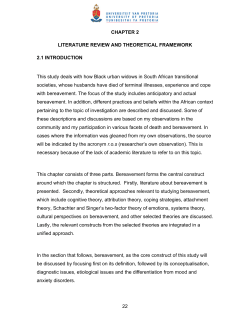 22 CHAPTER 2 LITERATURE REVIEW AND THEORETICAL