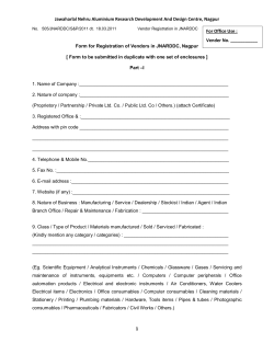 Jawaharlal Nehru Aluminium Research Development And Design