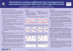 Atmospheric loading coefficients from homogeneously reprocessed