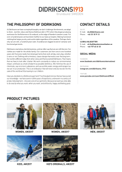 the philosophy of didriksons product pictures contact details