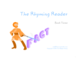 The Rhyming Reader