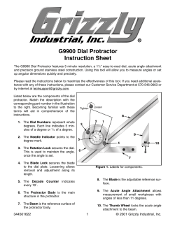 G9900 Instruction Sheet