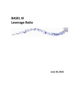 BASEL III Leverage Ratio
