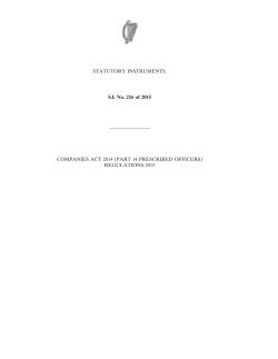 STATUTORY INSTRUMENTS. S.I. No. 216 of 2015