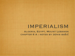 IMPERIALISM