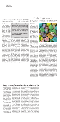 Purity rings serve as physical symbol of chastity