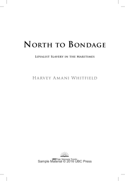 North to Bondage