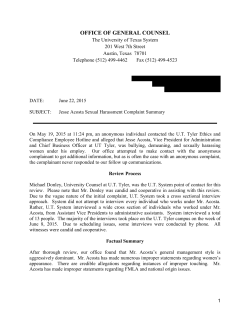 Investigation findings ()