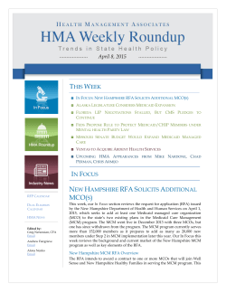 MCO(S) - Health Management Associates