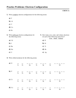 Electron Configuration