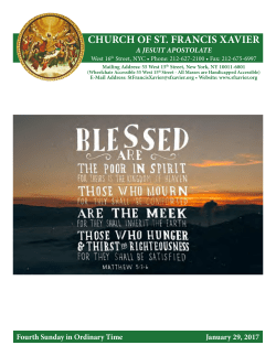 January 29, 2017 - NYC - Church of St. Francis Xavier