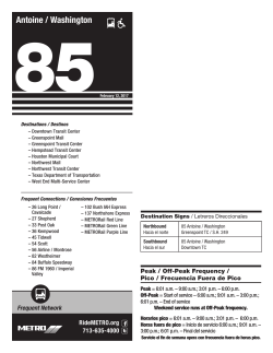 Antoine / Washington