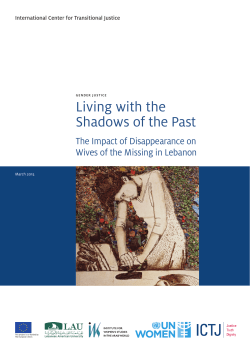 Living with the Shadows of the Past