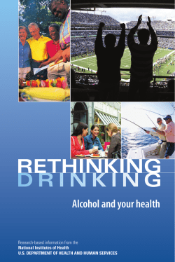 Rethinking Drinking: Alcohol and your health