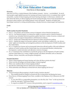 From Slavery to Sharecropping - Database of K