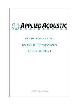 Applied Acoustics 200 Series Beacons